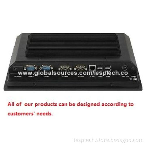 10.4-inch Touch Screen Terminal, D2550 CPU/2GB/320GB, 6xCOM/2xUSB2.0/2xGLAN, Fan-less All-in-one